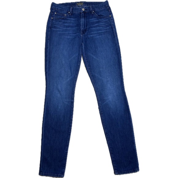 MOTHER Denim - MOTHER High Waisted Looker Night Moves Dark Wash Skinny Jean Size 26
